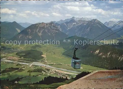 Reutte Tirol Bergbahn Ehenbichl Hoefen Zugspitze Hochgebirge Kat. Reutte