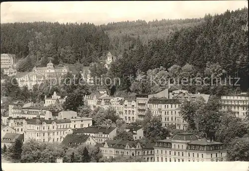 Marianske Lazne Celkovy pohled Kat. Marienbad