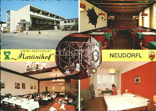 Neudoerfl Hotel Restaurant Martinihof Kat. Neudoerfl
