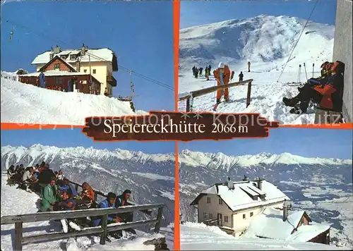 Mauterndorf Speiereckhuette Skigebiet Kat. Mauterndorf