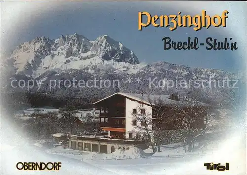 Oberndorf Tirol Penzingerhof Brechl Stubn Kat. Oberndorf in Tirol