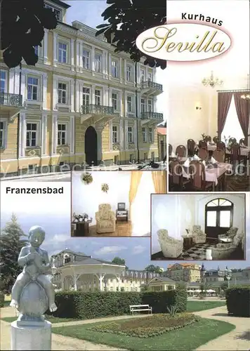 Franzensbad Boehmen Kurhaus Sevilla Kat. Frantiskovy Lazne