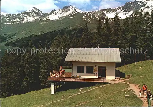 Nauders Tirol Rasthaus Mutskopf Kat. Nauders