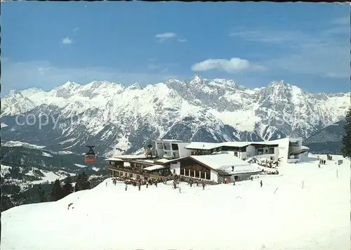 Seefeld Tirol Rosshuette gegen Wettersteingebirge Kat. Seefeld in Tirol