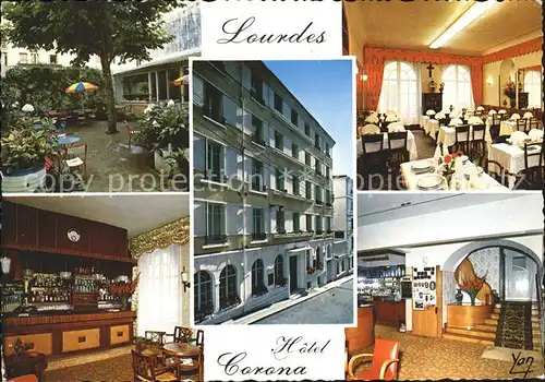 Lourdes Hautes Pyrenees Hotel Corona Kat. Lourdes