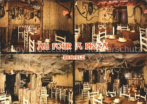 Benfeld  Bas Rhin Pizzeria Au Four a Pizza Kat. Benfeld