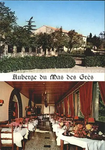 Bollene Auberge du Mas des Gres Restaurant Kat. Bollene