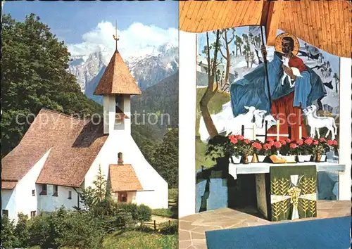 Ramsau Berchtesgaden Evangelische Kirche zum guten Hirten Kat. Ramsau b.Berchtesgaden