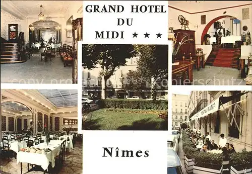 Nimes Grand Hotel du Midi Kat. Nimes