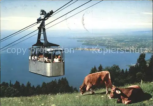 Bregenz Vorarlberg Seilbahn Bodensee  Kat. Bregenz