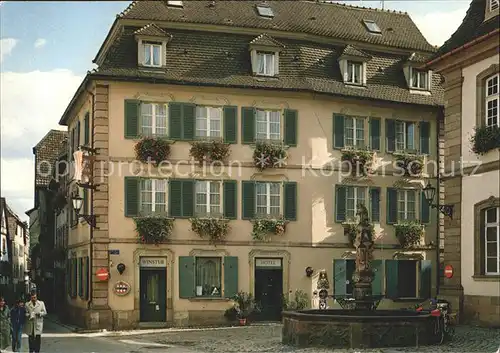 Ribeauville Haut Rhin Elsass Hotel de la Tour Kat. Ribeauville