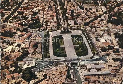 Montpellier Herault Vue da Ciel La promenade du Payrou Kat. Montpellier