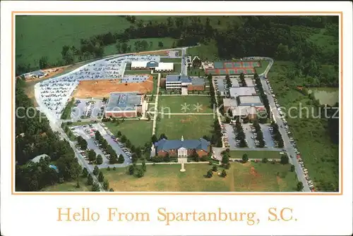 Spartanburg University Fliegeraufnahme Kat. Spartanburg