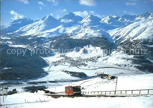 Muottas Muragl Drahtselbahn Oberengadin / Muottas Muragl /Rg. St Moritz