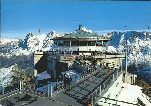 Schilthorn Muerren Bergrestaurant Piz Gloria Kat. Schilthorn