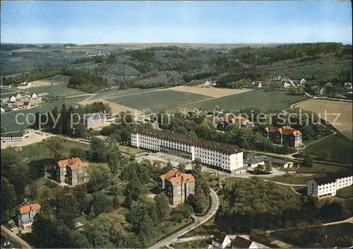 Waldbroel Bundesschule fuer Selbstschutz Fliegeraufnahme Kat. Waldbroel