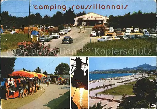 Argeles sur Mer Camping Roussillonnais Details Kat. Argeles sur Mer