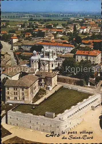 Ars Ain Le petit village du Saint Cure Vue aerienne Kat. Ars sur Formans