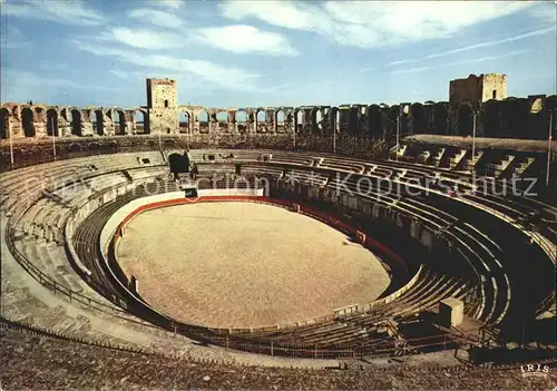 Arles Bouches-du-Rhone Les Arenes Vue interieurs / Arles /Arrond. d Arles