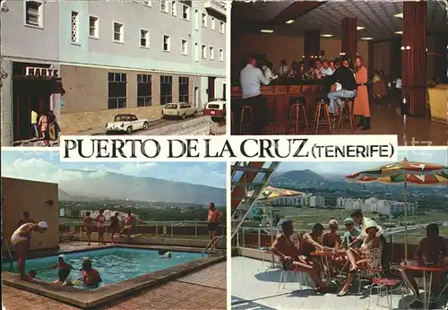 Puerto de la Cruz Hotel R Marte Swimmingpool Bar Kat. Puerto de la Cruz Tenerife