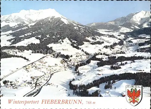 Fieberbrunn Tirol Panorama Kat. Fieberbrunn