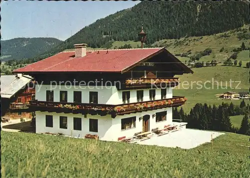 Annaberg Lungoetz Gasthof Pension Dolomitenhof Kat. Annaberg Lungoetz Lammertal