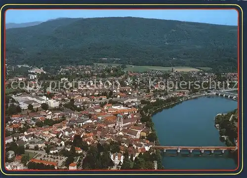 Bad Saeckingen Fliegeraufnahme Kat. Bad Saeckingen