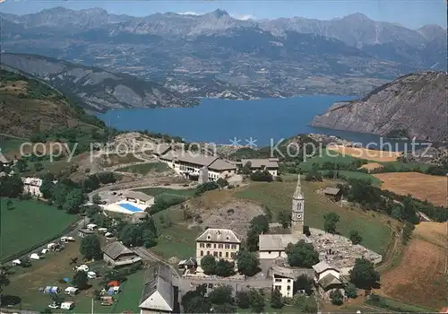 La Breole Le Village et le la de Serre Poncon Kat. La Breole