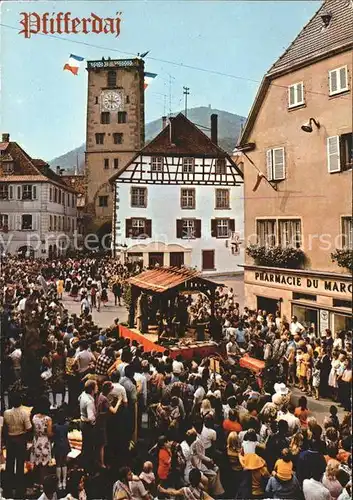 Ribeauville Haut Rhin Elsass Pfifferdaj en Rappschwihr Kat. Ribeauville