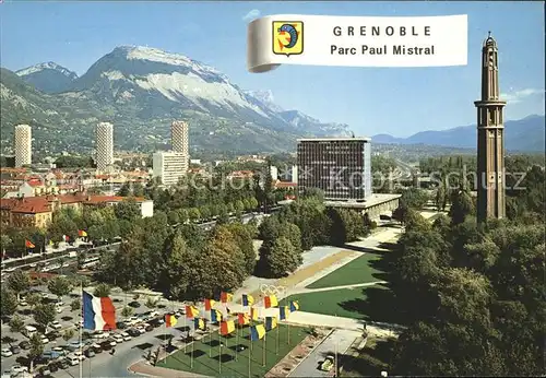 Grenoble Parc Paul Mistral les Trois Tours Kat. Grenoble