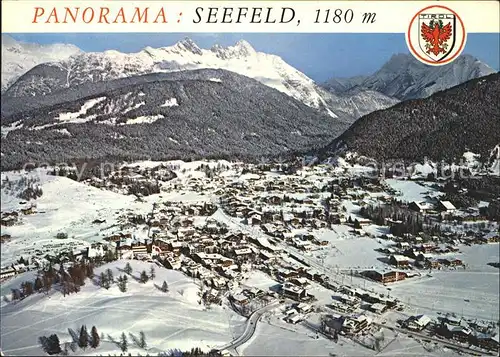 Seefeld Tirol Panorama Kat. Seefeld in Tirol