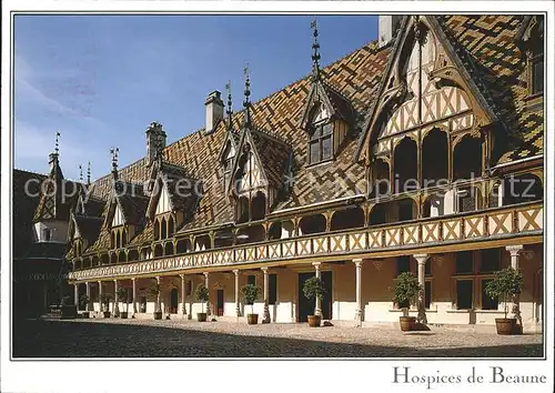 Beaune Cote d Or Burgund Hotel Dieu et Hospices de Beaune Kat. Beaune