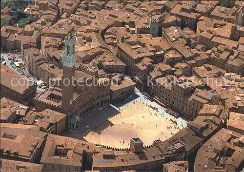 Siena Piazza del Campo e Palazzo Comunale Kat. Siena