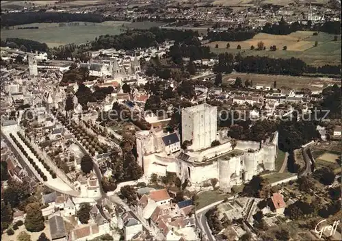 Loches Indre et Loire Vue aerienne Kat. Loches