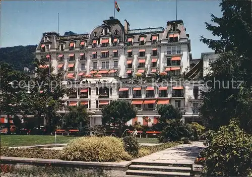 Montreux VD Le Grand Hotel Suisse Kat. Montreux