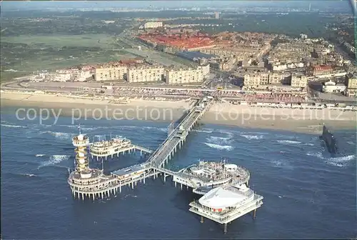 Scheveningen Seebruecke Fliegeraufnahme Kat. Scheveningen