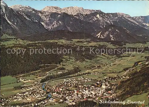 Schladming Obersteiermark Ennstal Panorama Kat. Schladming