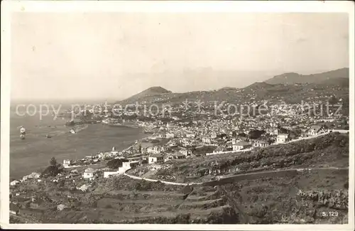 Funchal Blick auf die Stadt Kat. Funchal