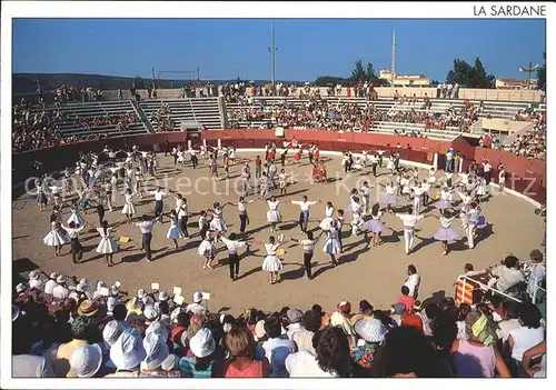 Roussillon en Morvan Festival de Sardanes dans les arenes de Ceret Kat. Roussillon en Morvan