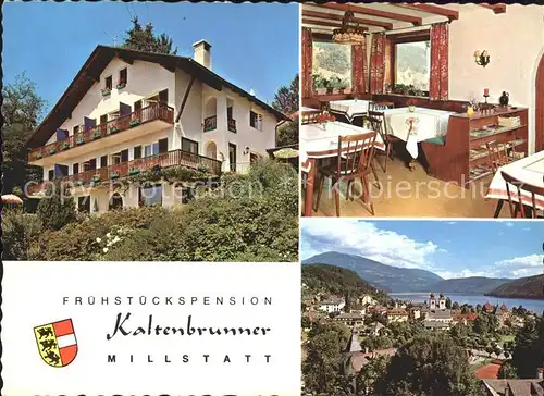 Millstatt Kaernten Fruehstueckspension Kaltenbrunner Panorama Kat. Millstatt Millstaetter See