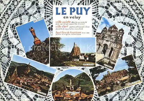Le Puy en Velay Teilansichten Kat. Le Puy en Velay
