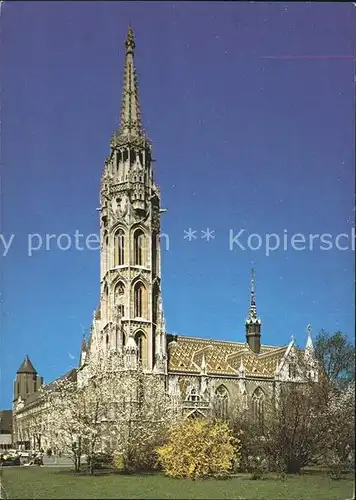 Budapest Matthiaskirche Kat. Budapest