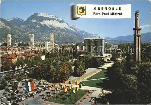 Grenoble Parc Paul Mistral Les Trois Tours Kat. Grenoble