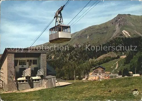 Puy de Dome Le Sancy La Gare inferieure du Nouveau Teleferique et l Hotel du Puy Ferrand Kat. Neuville