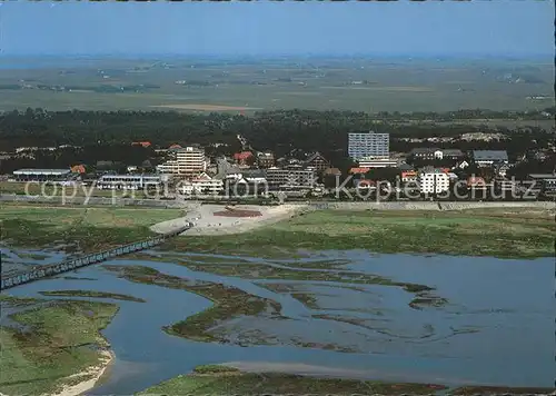 St Peter Ording Fliegeraufnahme Bad Badebr?cke Sandbank Kat. Sankt Peter Ording