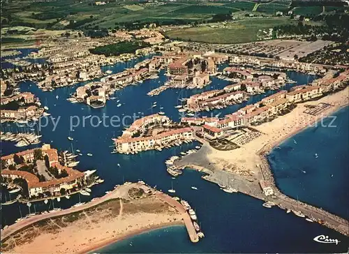 Grimaud Port Grimaud Vue generale aerienne Kat. Grimaud