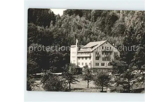 Wiesenbad Ferienheim Braunkohlenwerk Deutzen Kat. Thermalbad Wiesenbad