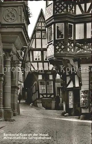 Bernkastel Kues Spitzgiebelhaus Kat. Bernkastel Kues