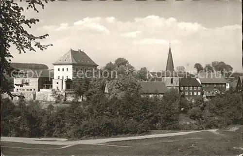 Schney Schloss Kirche Kat. Lichtenfels