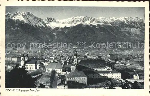 Innsbruck gegen Norden Kat. Innsbruck